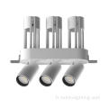 3 * 6W Triple Head Trimless Stretch Spot Light